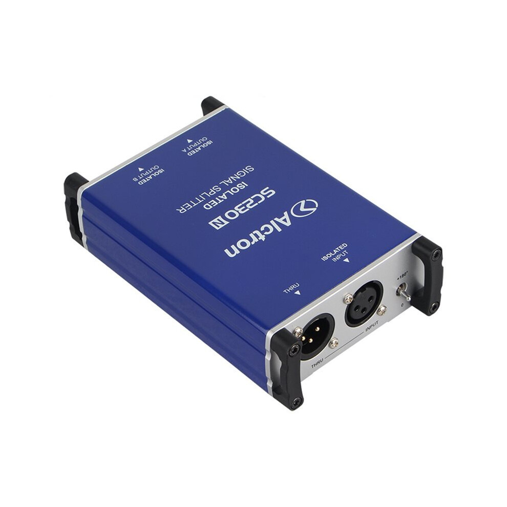 Alctron Sc230n Passive Signal Splitter Isolated Microphone Splitter Splits A Male Microphone Xlr Input To 2 Xlr Output 6031147314044
