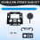Kit de Painel Estéreo Double Din de 7 Polegadas para   2007-2016, Incluindo Moldura Do Console e Painel Frontal Do Rádio. 2