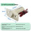 Embedded Door Lock DC24V Electric Bolt Lock Access Control Electromagnetic Lock Concealed Electric Control Lock 7