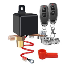 Remote Battery Disconnect 12v, 250A, Prevent Battery Drain, Disconnect Negative Car Anti-Theft for Car