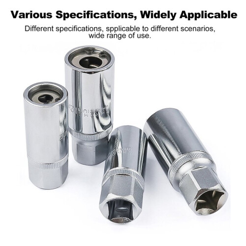 Damaged Screw Extractor Drill Broken Stud Removal Socket Tools Bolt Extractor with Solid Storage Case 6/8/10/12mm 1