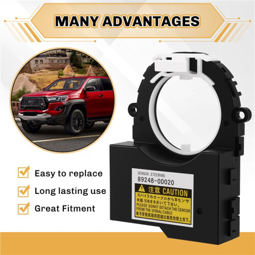 Car Steering Angle Sensor 8924B-0D020 8924B0D020 Compatible for  Hilux Yaris 2