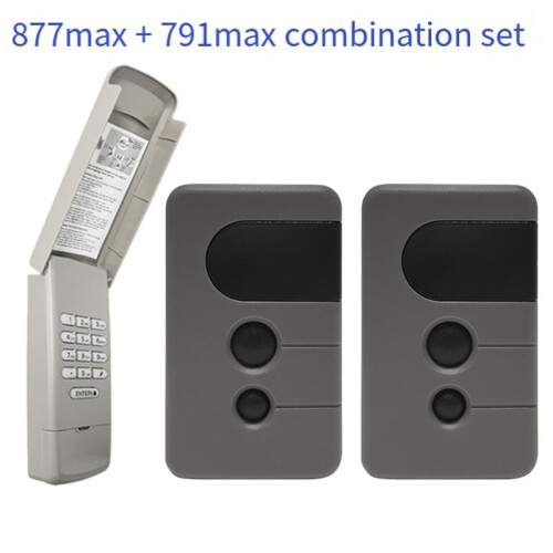 Universal Garage Door Opener Keypad, Wireless Keyless Entry for Multiple Brands 2