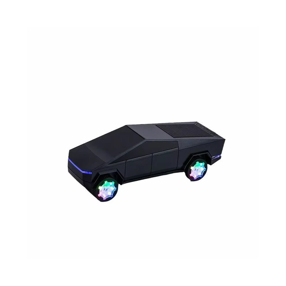 Portable Speaker With Wireless Charger Model Speaker Rgb Hifi Stereo Soundbox Light/Black 6033906289877