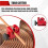 Brake  Flaring Tool Kit with 5 Adapter, 45 Degrees, Double & Single Flaring Tool Kit for Brass Tubing, Copper 6