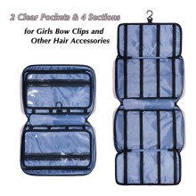Hair Accessories Organizer for Girls, Hair Accessories Storage Bag, Hair Bow Storage Organaizer for Girls