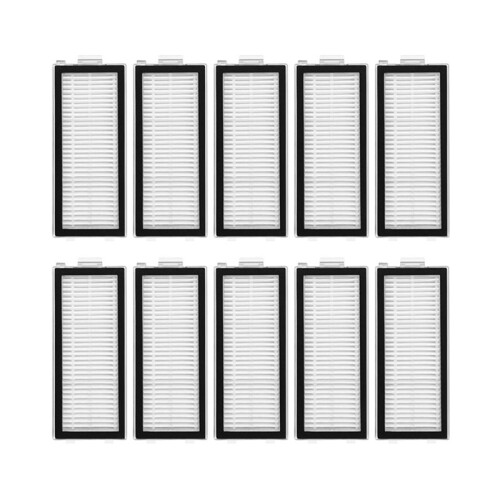 HEPA Filter Replacement for  Qrevo Curv 2 Flow Robot Vacuum Cleaner Accessories Washable Filter 10PCS