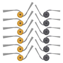 Side Brush Replacement for Qrevo Curv 2 Flow Robot Vacuum Cleaner Accessories Washable Brush 12PCS