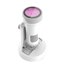 Kindermicroscoop met 4K LCD-Scherm, Draagbare Digitale Microscoop voor op Het Bureau, Educatieve Digitale Microscoop voor Kinderen met Afneembaar