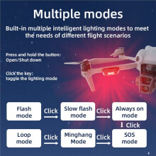 5Pcs Drone Strobe Light for NEO/ 4 Pro/ 2/4K/ 3 Lights Color Anti-Collision Signal Lamp Accessory