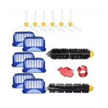 16 Pcs for   675 670 665 690 692 694 671 677 650 655 614 Vacuum Main Side Brush Filter