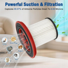 Replacement Filters for Unlimited Series 7 S7 Vacuum Cleaner Replacement Parts 12040193 HEPA Filter