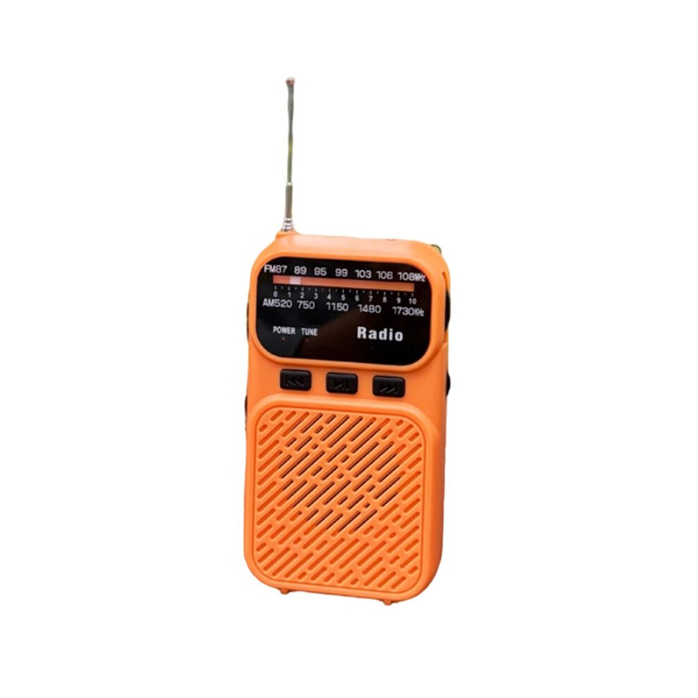 Portable Dsp Radio Rechargeable Pocket Fm/Am Radios Speaker Support Tf Card Headset Music Player B 4713109897438