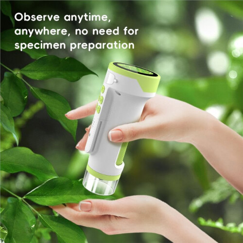 Kids Microscope 4K LCD Screen Handheld Desktop Digital Microscope for Education Kids Digital Detachable Microscope B 2