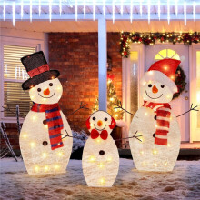 Light  Snowman, Hristmas Yard Decoration, Snowman Christmas Decoration, for Christmas Holiday Lighted Yard Display