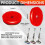 Replacement Brush  for  Steam Mop S7000 Series - Includes Scrub Pads 10