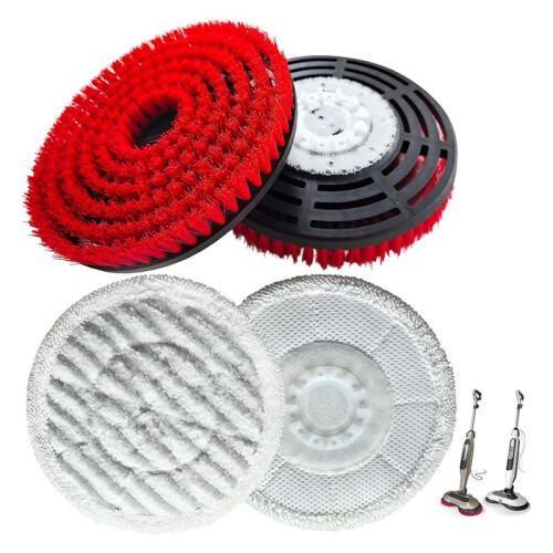 Replacement Brush  for  Steam Mop S7000 Series - Includes Scrub Pads 2