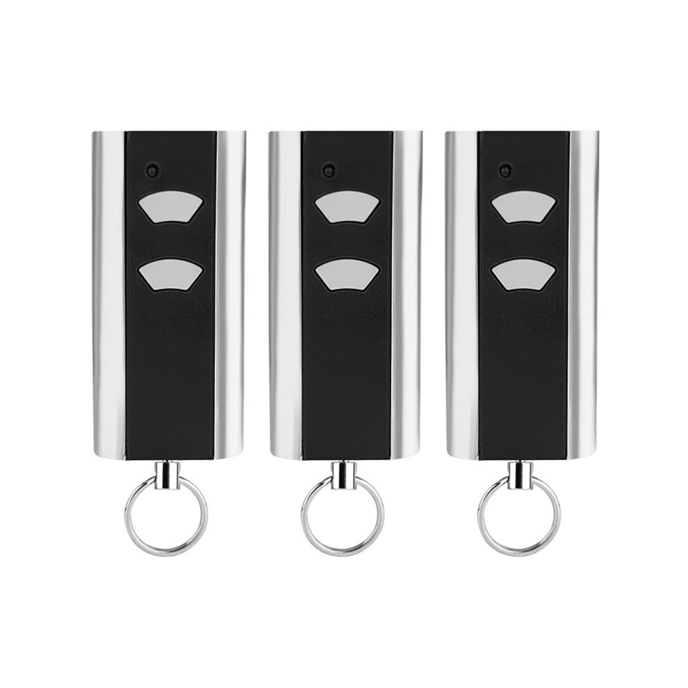 3Pcs Garage Door Opener For Normstahl Rcu 433-2K 433.92 Mhz Replacement Garage Door Remote Control Handheld Transmitter 4713191109693