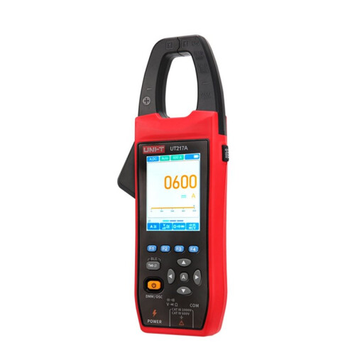 -T UT217 Oscilloscope Clamp Meter with  Current Voltage Waveform Amplitude Frequency Oscilloscope UT217A