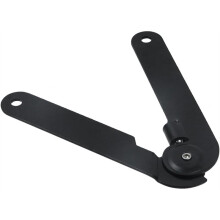 6 Cerniere di Supporto Girevoli A 180 Gradi, Cerniere di Supporto per Coperchio Pieghevole da 9" per Mobili, Armadi, Armadietti, Scatole, Gioielli,