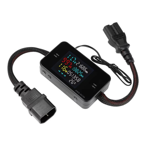 DC26  8-80V LCD Digital Battery Charging Tester Voltmeter Ammeter Power Meter Voltage Current Tester 20A