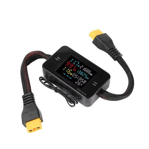 DC26  8-80V LCD Digital Battery Charging Tester Voltmeter Ammeter Power Meter Voltage Current Tester 35A