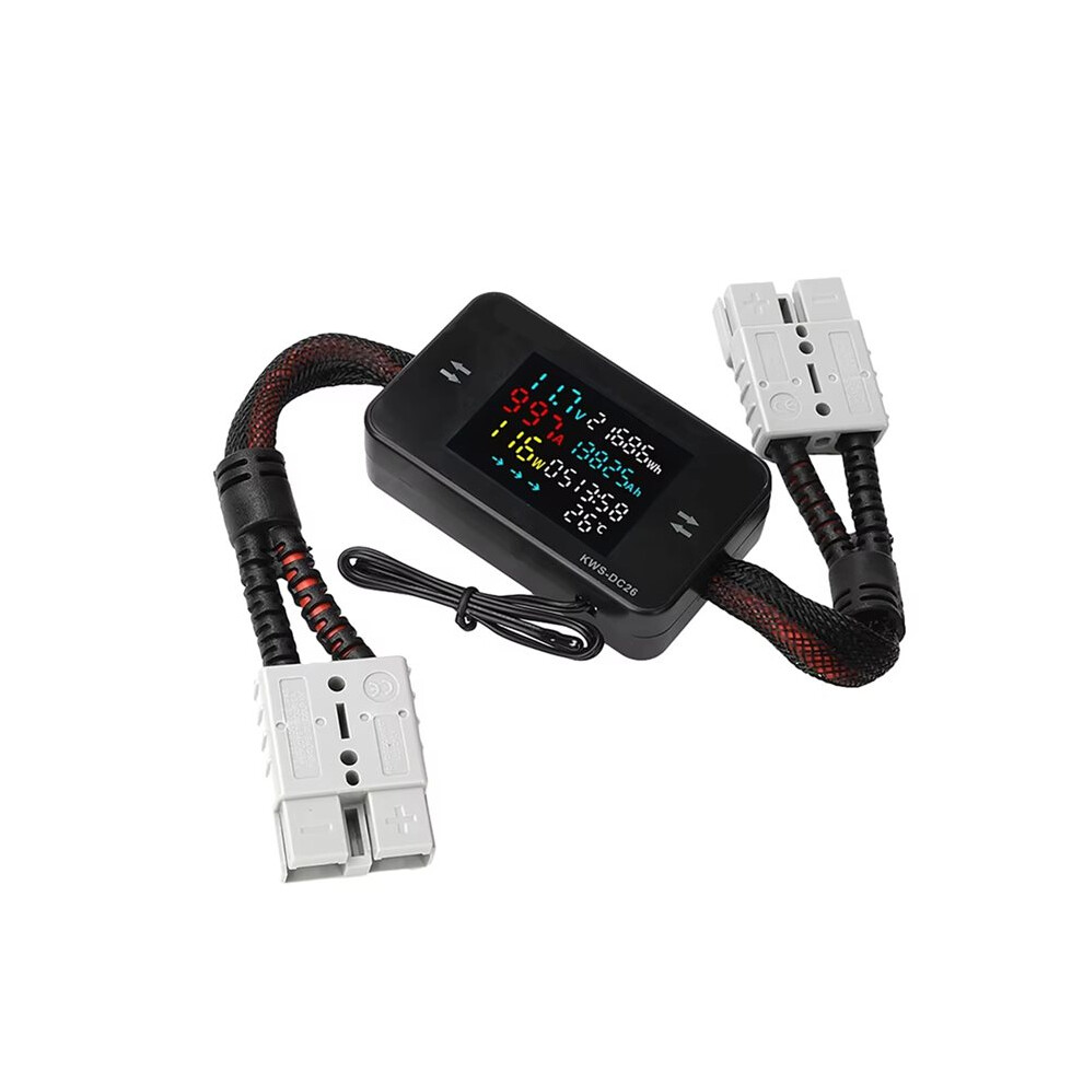 Dc26 8-80V Lcd Digital Battery Charging Tester Voltmeter Ammeter Power Meter Voltage Current Tester 50A 4713694680019