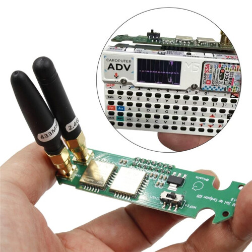 2Pcs for M5Stack Cardputer CC1101 NRF24 RF Module 2-in-1 for Bruce Firmware Supporting Custom Sub GHz Frequency Range 2