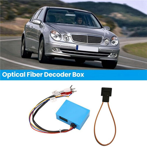 Car D2B Digital Data Bus Optical Box Kit for   S/CL SL ECS CLK E ML Class Fiber Optic Decoder Radio Adapter 1