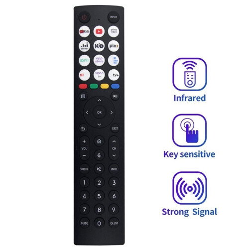Replace ERF2H36H IR Remote Control for  UHD 4K  TV Remote Control 1