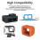 AMAGISN Magnetic Quick Release Kit Adapter Mount with 2-Prong & 1/4 Thread Camera Quick Release Base for  Hero 12/11/10/9/8 7