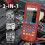 BSIDE 2 Channels Handheld Oscilloscope Multimeter, 50MHz Bandwidth, 20000 Counts Rechargeable DDS Generator, for DIY 4