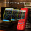 BSIDE 2 Channels Handheld Oscilloscope Multimeter, 50MHz Bandwidth, 20000 Counts Rechargeable DDS Generator, for DIY 6