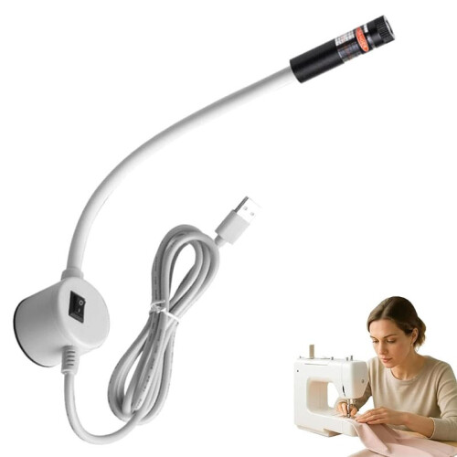 Sewing Light Guide for Straight Stitching, Quilting Light with Crosshair, Adjustable Magnetic Attachment 1