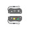 For  Wireless Joypad Controller with RGB Lamp Game Console L/R Handle Grip  Gaming Controller B 4