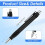4pcs  Fat Pens Writing Stability  Sized Fat  Point Retractable for Arthritis and Elderly Easy Thick Grip 6