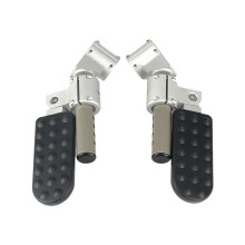 Motorcycle Adjustable Folding Foot Pegs Rest Pedal Set Footpeg Footrest Kit for K1600GTL K1600GT 2010-2016