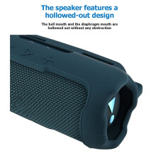 Silicone Cover Case for Flip 7 Speaker Portable Protective Sleeve for Flip7 Speaker Outdoor Travel A