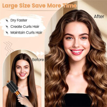 Large Round Volumizing Brush Kit for Airwrap HS01/05/08 Attachments Bigger Round Brush Attachment B