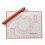 Silicone Baking Mat, Non-Slip Pastry Mat with Rolling Out Dough, Making Pie Fondant, with Measuring Function Red 1