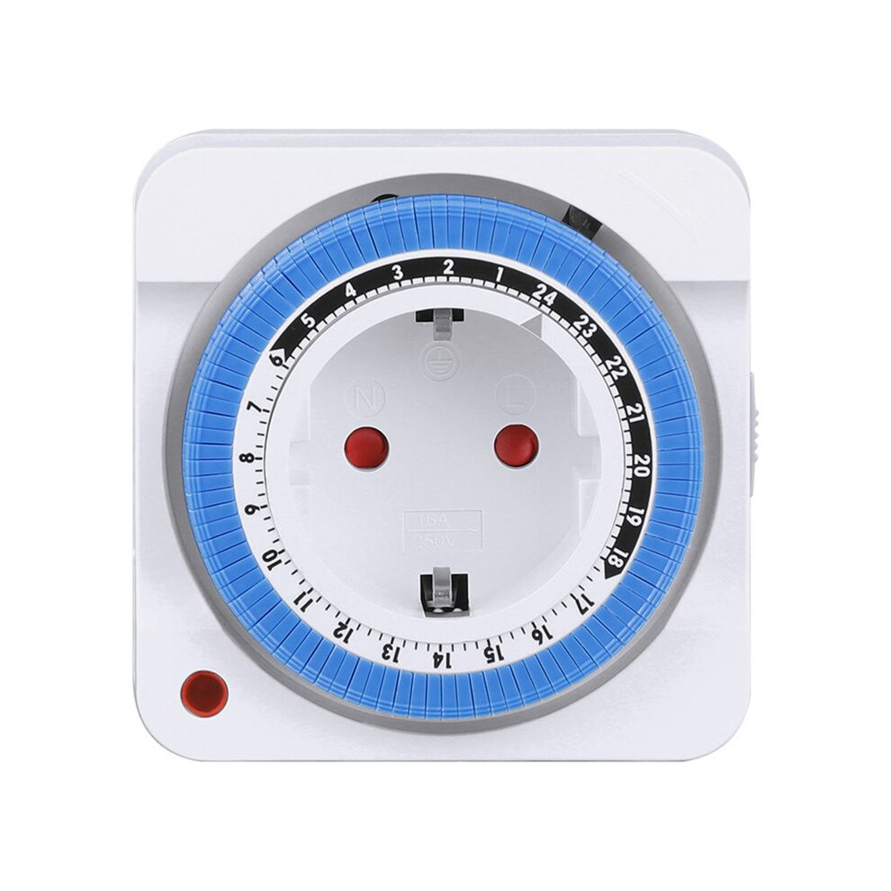 Timer Eu Timer Plug In Mechanical Grounded Programmable Countdown Socket Indoor Auto Power Off 4712217679646