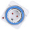 Timer  EU Timer Plug in Mechanical Grounded Programmable  Countdown  Socket Indoor Auto Power Off 2