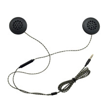 Motorcycle Helmet Headset, Universal Racing Helmet Speakers Helmet Earphone with 3.5mm Male Connector