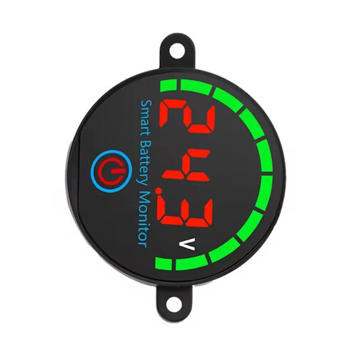 LED Battery Level Indicator Digital Voltmeter with Screw Hole Voltage Charge Tester Lithium Battery Capacity Board Red 1