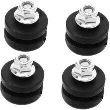 4pcs Bushing Pad for Trunk Dirt Bike Pads Spacers Rear Luggage Case Pad Motorbike Supply Trunk Bracket Base Plate
