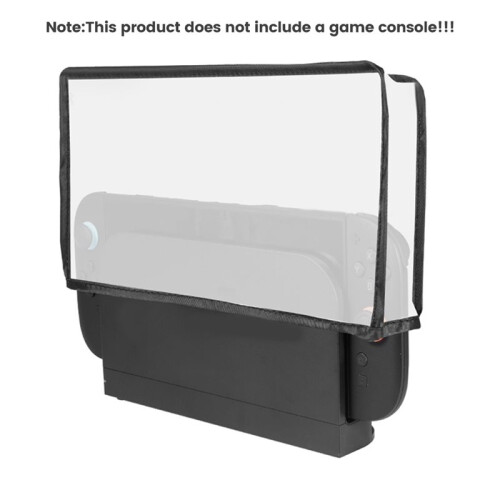 Dust Cover for   2 Game Console Dock Protective Case Sleeve Anti Scratch Dustproof White 2
