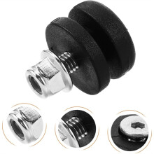 4pcs Bushing Pad for Trunk Dirt Bike Pads Spacers Rear Luggage Case Pad Motorbike Supply Trunk Bracket Base Plate