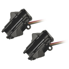 2Pcs PTFS-IR2107D Slot Photoelectric Level Sensor Tube Liquid Water Detect 6-8mm Diameter for Contactless External Pipe