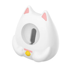 WIreless Charging Station Mount for Watch for Iwatch Charging Bracket Stand Kitten Charging Desktop Stand White