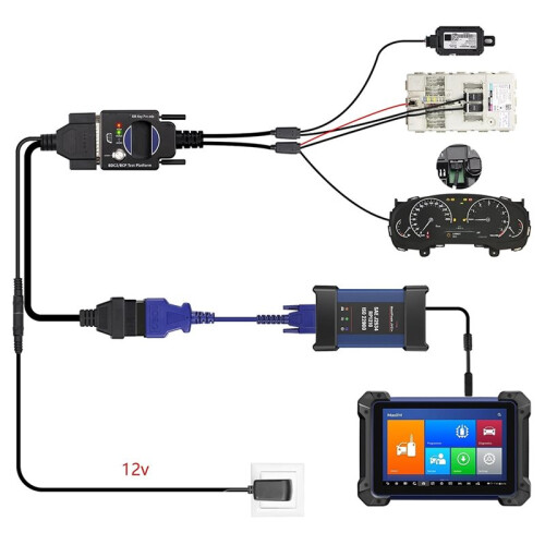 BCP Programming Test Platform for  BDC2 Diagnostics, Programming, Key Synchronization and Bench Testing